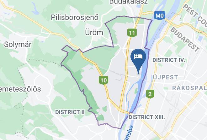 Budapest 3 Kerulet - Duna Gold Budapest Hotel Maps