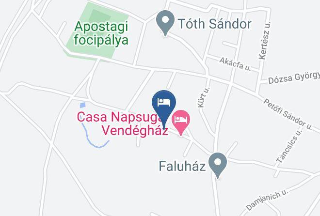 Apostag - Duna Lak Vendeghaz Maps