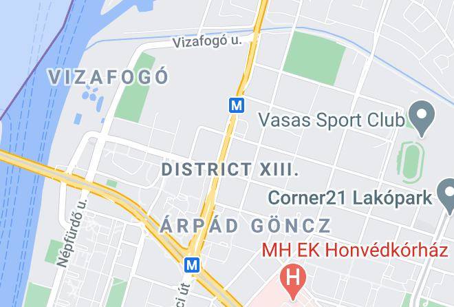 Budapest 13 Kerulet - Duna Terasz Maps