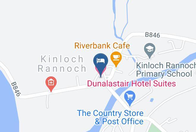 Dunalastair Hotel Suites Map