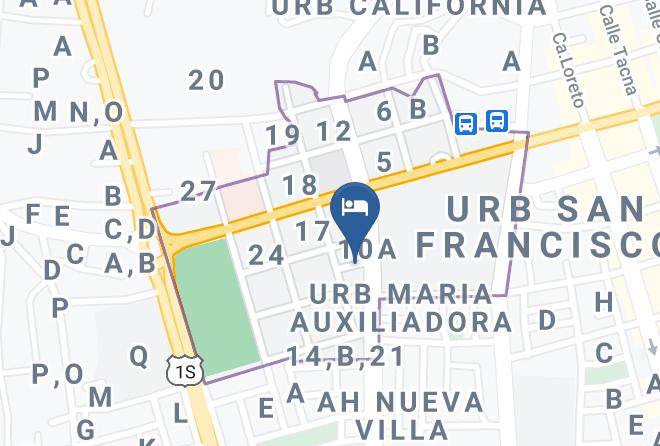 Ica - Dunas De Ica Aparments Maps