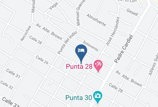 Villa Gesell - Dunas Del Este Maps