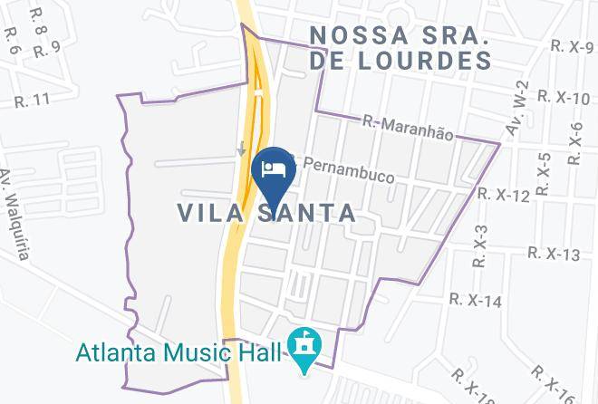 Aparecida De Goiania - Dunas Motel Maps