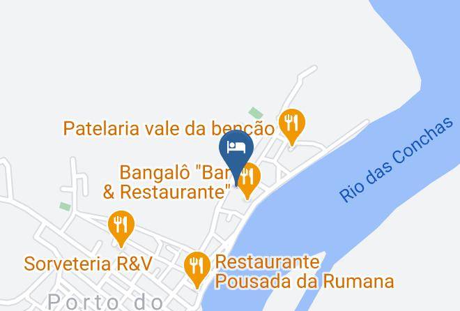 Porto Do Mangue - Dunas Pousada Maps
