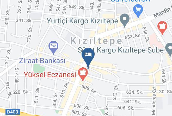 Kiziltepe - Dunaysir Otel Maps