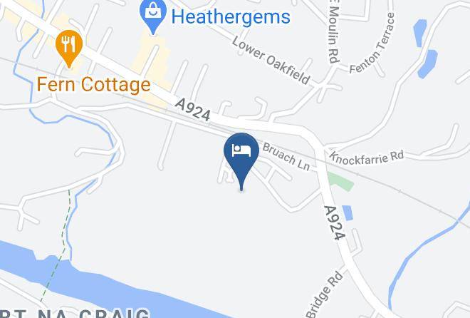 Perth And Kinross - Dundarach Hotel Maps