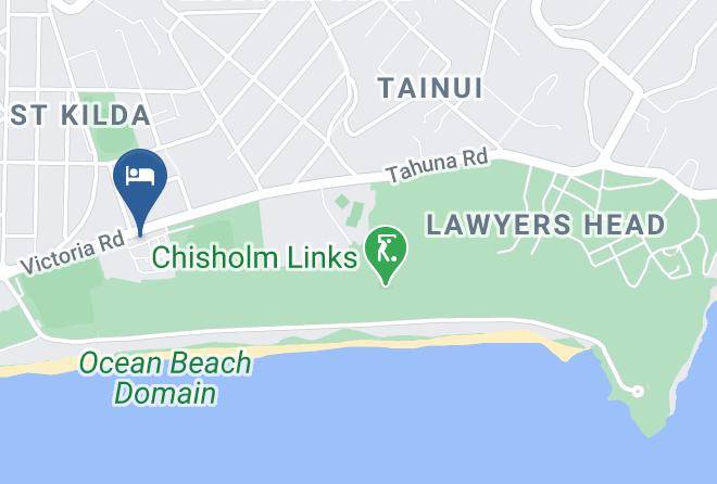 Dunedin Holiday Park And Motels Map