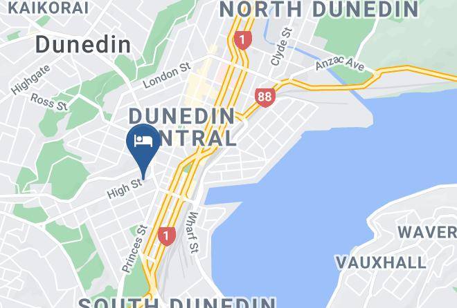 Dunedin - Dunedin Palms Motel Maps