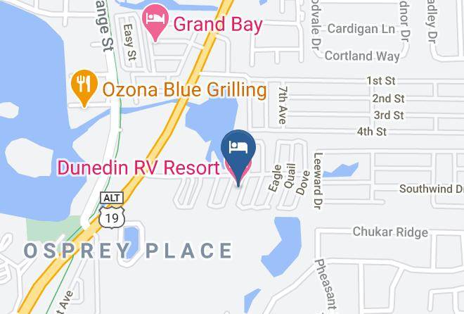 Pinellas - Dunedin Rv Resort Maps