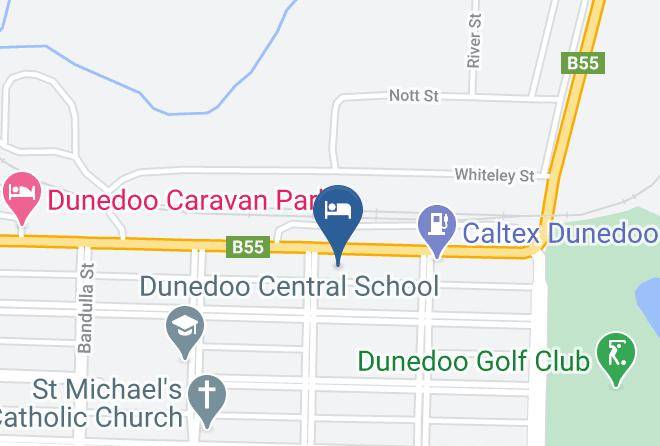Warrumbungle Shire - Dunedoo Swan Motel Maps