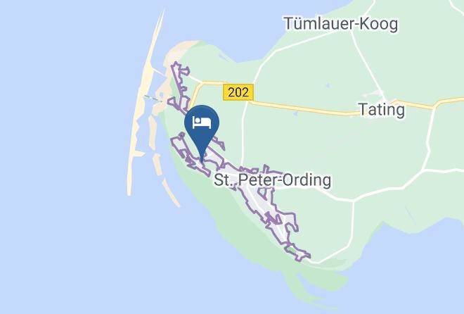 Nordfriesland - Dunenhotel Eulenhof Sankt Peter Ording Maps