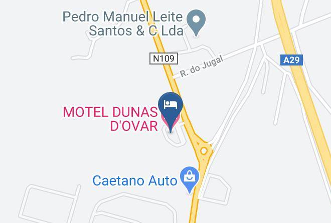 Ovar - Motel Dunas D'ovar Maps