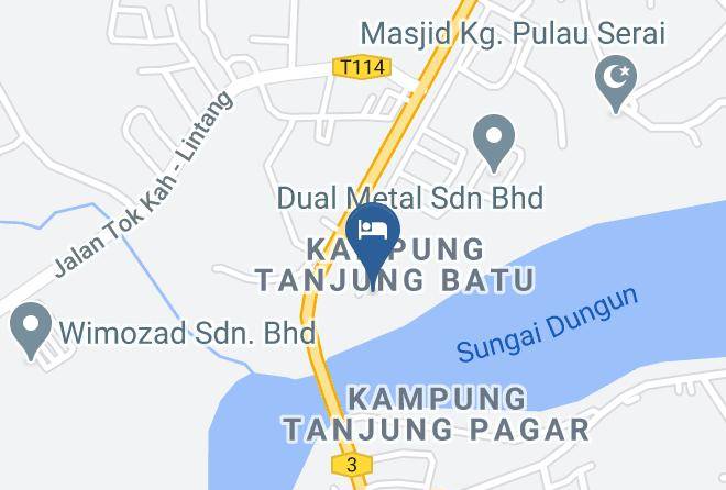 Dungun - Dungun Escapade Formerly Dungun Dive Resort Maps