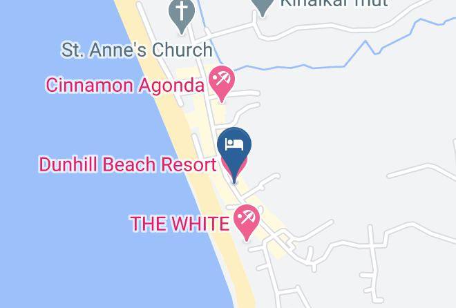 Canacona - Dunhill Beach Resort Maps