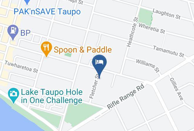 Taupo - Location Views & Bbq's Maps