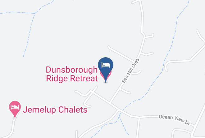 Busselton - Dunsborough Ridge Retreat Maps
