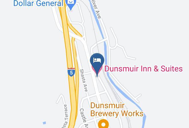 Siskiyou - Dunsmuir Inn & Suites Maps
