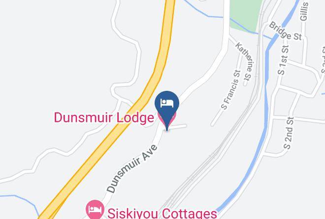 Siskiyou - Dunsmuir Lodge Maps