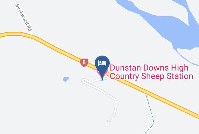 Central Otago - Dunstan Downs High Country Sheep Station Maps