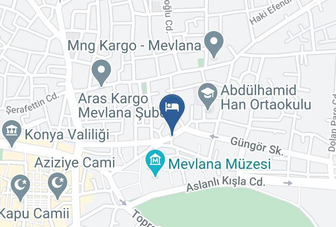 Karatay - Dunya Mevlana Vakfi Dervis Misafirhanesi Maps