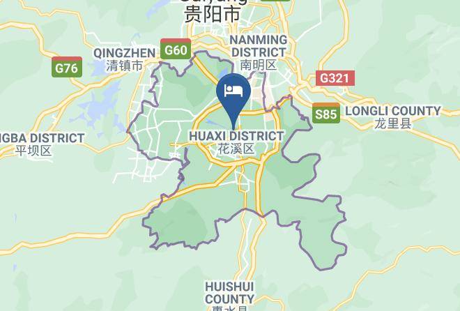Guiyang - Duo Guayu'er Nationality Customs Hotel Maps