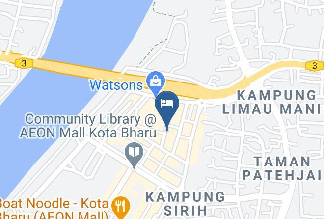 Kota Bharu - Duo Hotel Maps