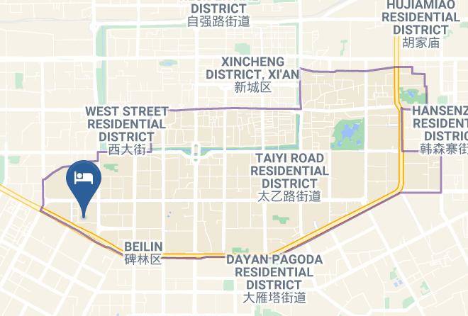 Xi An - Duoruijie Hotel Maps