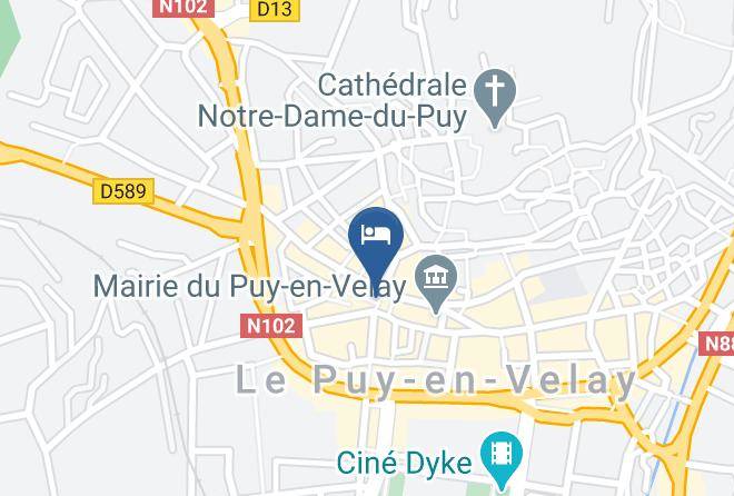 Haute Loire - Duplex Coeur De Ville Maps