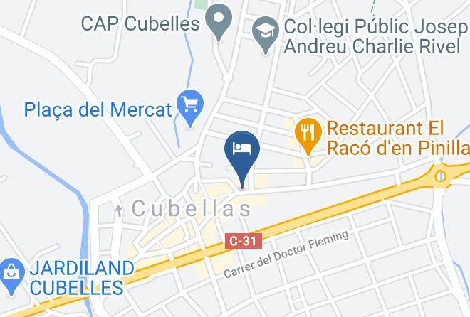 Barcelona - Duplex Cubelles Centro Maps