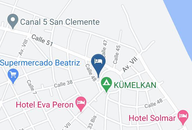 Mar Del Tuyu - Duplex En Alquiler Maps