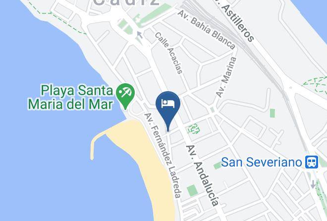 Cadiz - Duplex La Estrella Maps