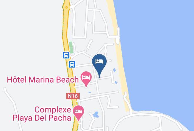 Tangier Tetouan - Duplex Marian Beach Maps