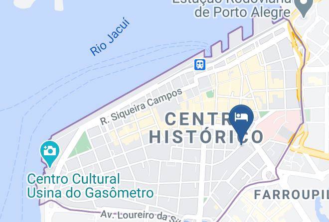 Porto Alegre - Duque Center Hotel Maps