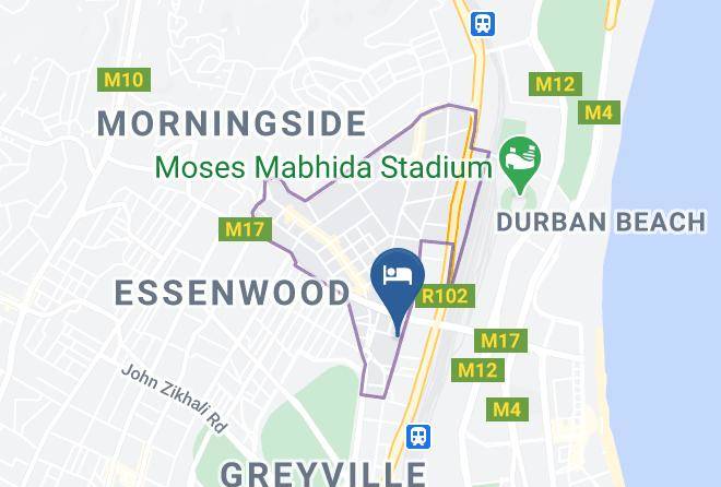 Ethekwini - Durban Backpackers Stamfordhill Maps
