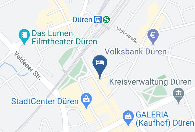 Duren - Durens Posthotel Maps
