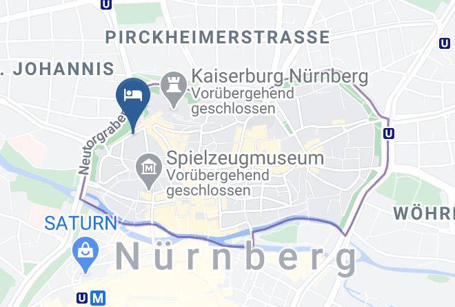 Nuremberg - Durer Hotel Nurnberg Maps