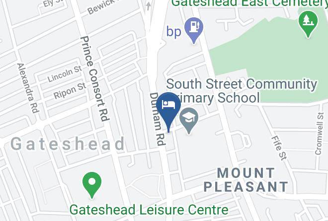 Gateshead - Durham House Hotel Maps