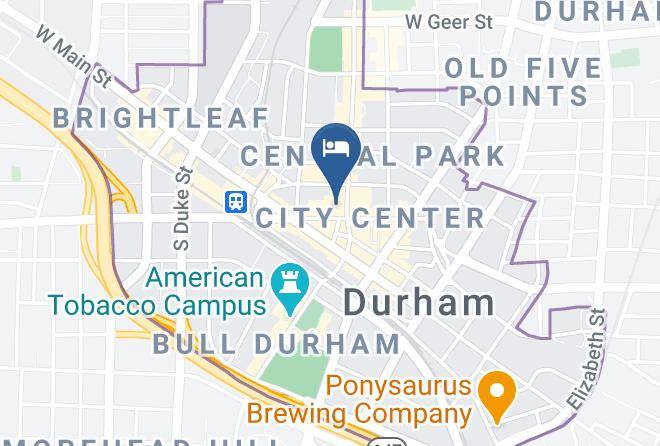 Durham - Durham Marriott City Center Maps