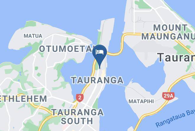Tauranga - Durham Court Motor Inn Maps
