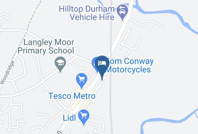 Durham Serviced Properties Map