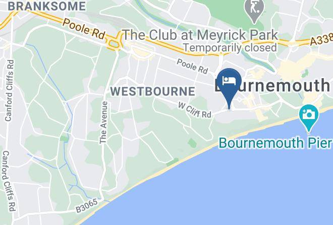 Durley Dean Hotel Map