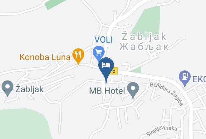 Hotel Javor Map