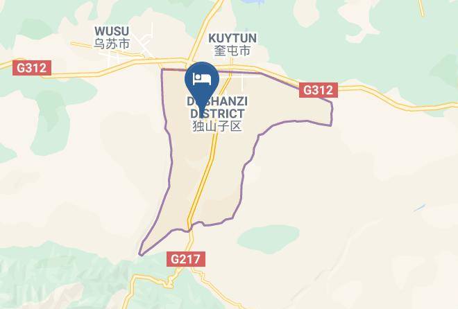 Karamay - Dushanzi Hotel Maps