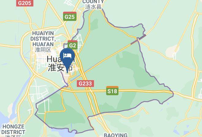 Dushi 118 Hotel Huai'an Map
