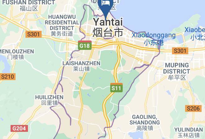 Yantai - Dushi 118 Hotel Yantai University Maps