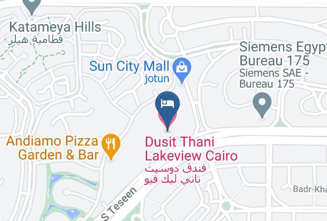 New Cairo - Dusit Thani Lakeview Cairo Maps