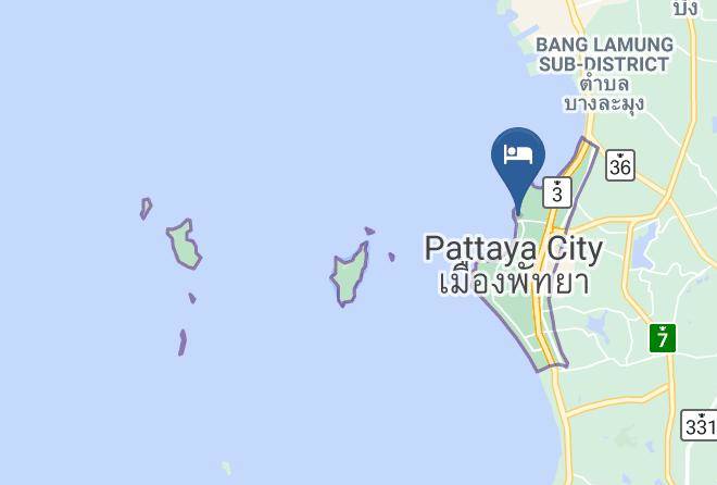 Dusit Thani Pattaya Map