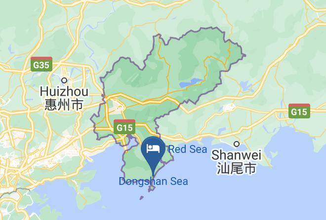 Dusit Thani Sandalwoods Resort Shuangyue Bay Huizhou Map