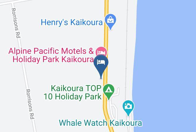 Kaikoura - Dusky Lodge & Backpackers Tbg Maps