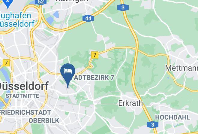 Dusseldorf - Dusseldorfer Privatzimmer Maps
